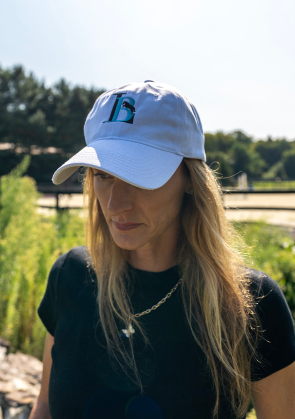 LB Baseball Hat | White